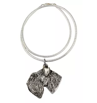 Schnauzer III - Hundehalsband, einzigartiger Schmuck für den Hundefan, einzigartiger Kreuzotter-Anhänger der Marke Art-Dog