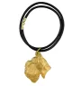 Schnauzer - Dog necklace, gold-plated pendant for dog fan, unique jewellery by Art-Dog brand