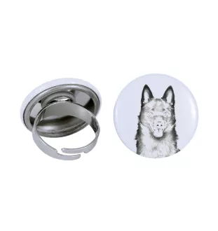 Schipperke - bijoux pour femmes avec l'image d'un chien, produit fait à la main, possibilité d'ajouter sa propre photo, marque Art-Dog