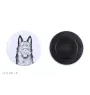 Schipperke, Little Black Devil, Little Captain - magnet with a dog's pupil, exceptionally light, strong magnet, handmade product by the Art-Dog brand