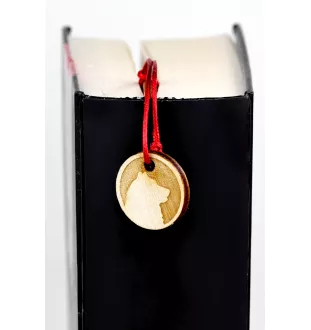 Samoyed, Bjelkier, Samoiedskaya Sobaka - dog bookmark, personalized bookmark, gift for bookworm from Art-Dog brand