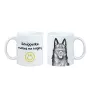 Schipperke - tasse avec chien, une tasse joyeuse pour les amoureux des chiens, un cadeau personnalisé de la marque Art-Dog