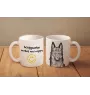 Schipperke, Little Black Devil, Little Captain - cup with a dog, cheerful cup for a dog lover, personalized gift from the Art-Dog brand