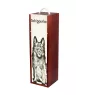 Schipperke - Weinbox mit Hund, Alkoholbox mit Grafik, personalisierte Geschenkbox der Marke Art-Dog