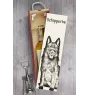 Schipperke - Weinbox mit Hund, Alkoholbox mit Grafik, personalisierte Geschenkbox der Marke Art-Dog