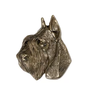 Schnauzer - commemorative plaque with a dog, personalized thank you, award, diploma with dedication from the Art-Dog brand