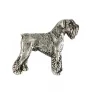 Sznaucer, Schnauzer pin posrebrzony Art-Dog