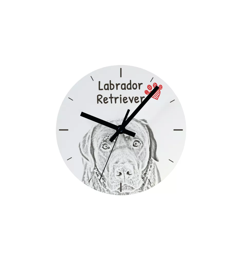 Schipperke - Wanduhr mit Hund, Regal Uhr mit Druck, personalisierte Hausdekoration von Art-Dog.