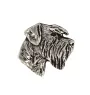 Sznaucer, Schnauzer I pin posrebrzony w pudełku Art-Dog