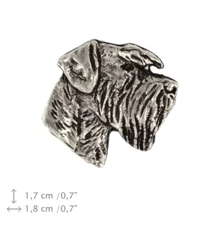 Schnauzer I - Dog brooch in a gift box, elegant pin, lapel pin for Art-Dog brand jacket