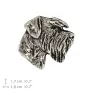 Schnauzer I - Dog brooch in a gift box, elegant pin, lapel pin for Art-Dog brand jacket