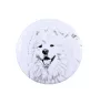 Samojede, Samoyed, Samojedenhund, Samojedenspitz - Damen Schmuck mit dem Bild eines Hundes, handgefertigtes Produkt, Möglichkeit, Ihr eigenes Foto hinzuzufügen, Marke Art-Dog