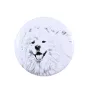 Samoyède - badge avec votre chien, ajoutez votre propre photo, marque Art-Dog