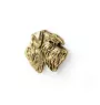 Schnauzer I - Broche de chien dans une boîte décorative, épingle élégante en plaqué or, épingle de veste de la marque Art-Dog