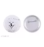 Samoyed, Bjelkier, Samoiedskaya Sobaka - pin with your dog, add your own photo, Art-Dog brand