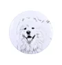 Samoyède - badge avec votre chien, ajoutez votre propre photo, marque Art-Dog