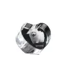 Samoyed, Bjelkier, Samoiedskaya Sobaka - a photo of a dog in crystal, crystal heart, unique photo frame from the Art-Dog brand