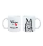 Schipperke, Little Black Devil, Little Captain - cup with a dog, cup with a photo, personalized gift from the Art-Dog brand