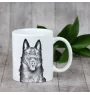 Schipperke, Little Black Devil, Little Captain - cup with a dog, cup with a photo, personalized gift from the Art-Dog brand