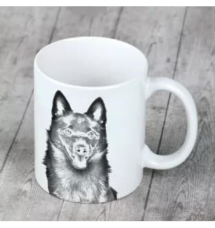 Schipperke, Little Black Devil, Little Captain - cup with a dog, cup with a photo, personalized gift from the Art-Dog brand