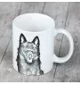 Schipperke kubek z psem good morning Art-Dog