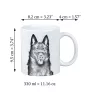 Schipperke, Little Black Devil, Little Captain - cup with a dog, cup with a photo, personalized gift from the Art-Dog brand