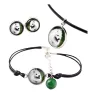 Samojede, Samoyed, Samojedenhund, Samojedenspitz - Schmuckset in einer Schachtel, Halskette, Ohrringe, Armband, Produkte der Marke Art-Dog