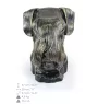 Sznaucer, Schnauzer I duża głowa z żywicy Art-Dog