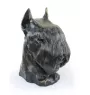 Schnauzer - urn for dog ashes, dog bust, large dog head for garden by Art-Dog