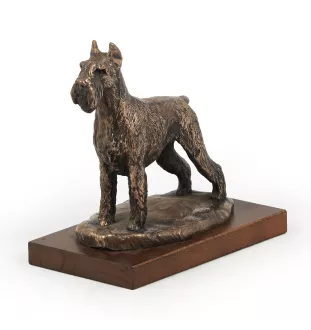 Schnauzer - Hundestatue, Figur für Büro, Trophäe für Hundeausstellung von Art-Dog brand