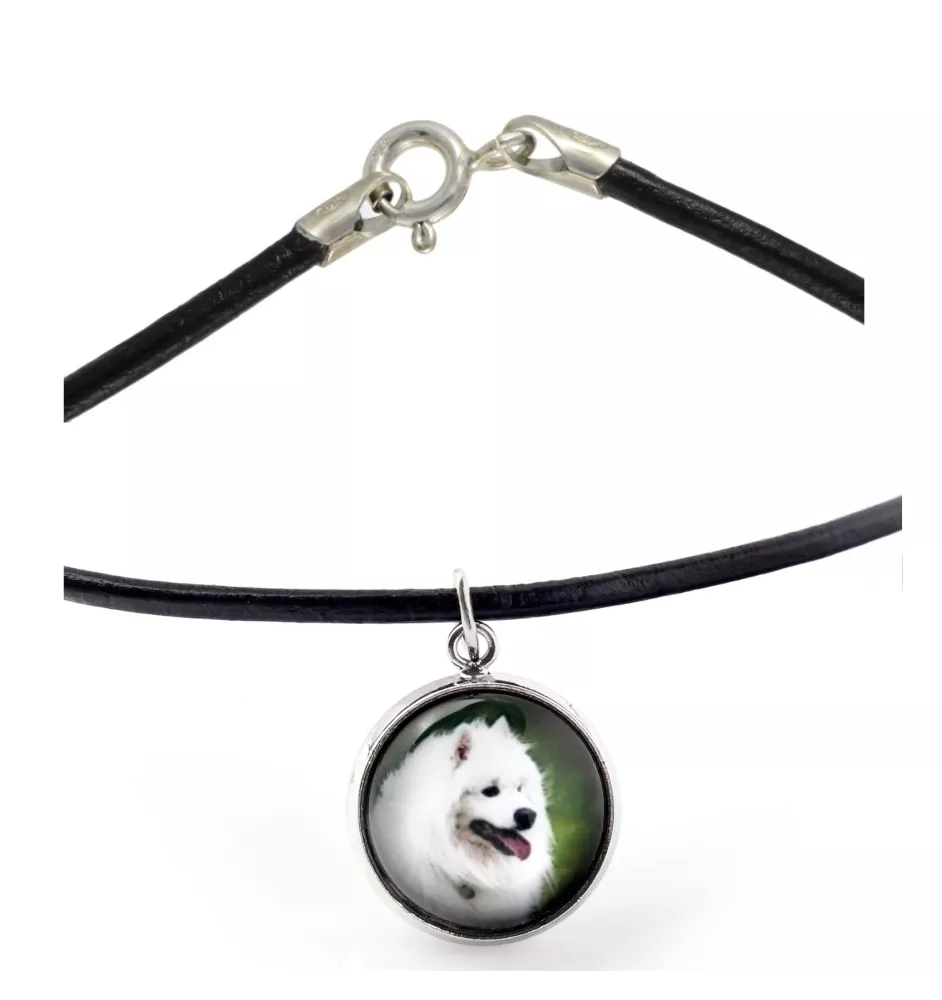 Samoyède - collier dans une boîte, élégant bijou, pendentif de la marque Art-Dog