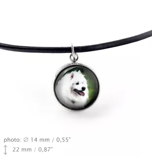 Samoyède - collier dans une boîte, élégant bijou, pendentif de la marque Art-Dog