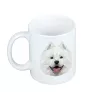 Samojede, Samoyed, Samojedenhund, Samojedenspitz - Becher mit einem Bild und dem Schriftzug geometrischer Hund Art-Dog