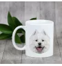 Samoyed, Bjelkier, Samoiedskaya Sobaka - cup with a geometric dog image and the inscription Art-Dog
