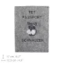 Sznaucer, Schnauzer II etui na paszport Art-Dog