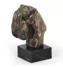 Schnauzer II - Dog statue, bust on stone base, sculpture, trophy for dog show by Art-Dog brand