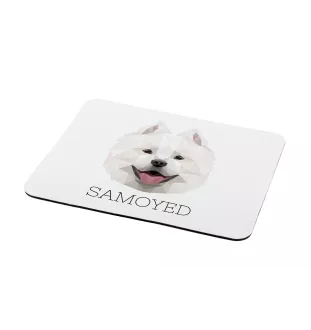 Samojed podkładka geometryczna Art-Dog