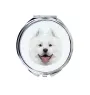 Samoyède - miroir avec une image et un motif géométrique de la marque Art-Dog