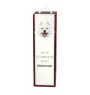 Samojede, Samoyed, Samojedenhund, Samojedenspitz - geometrische Box mit einem Bild und Schriftzug für Wein der Marke Art-Dog