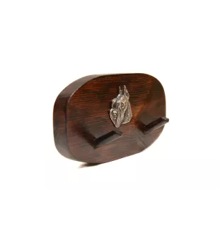 Schnauzer II - accessory rack, dog medal rack, key hooks by Art-Dog