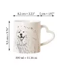 Samojed kubek z psem good morning serce Art-Dog