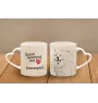 Samoyède - tasse avec chien, une tasse adorable avec une anse en forme de cœur, un cadeau universel de la marque Art-Dog