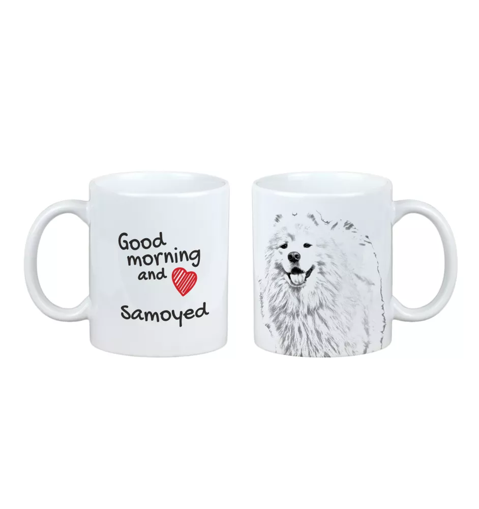 Samojede, Samoyed, Samojedenhund, Samojedenspitz - Tasse mit Hund, Tasse mit Bild, personalisiertes Geschenk der Marke Art-Dog