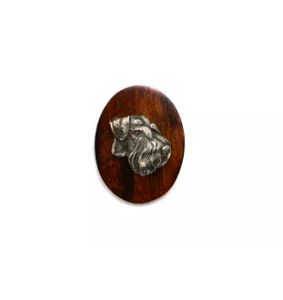 Schnauzer IV - Broche de concours canin, clip de numéro de départ, épingle à chien par Art-Dog