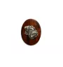 Schnauzer IV - Dog show brooch, starter number clip, dog pin by Art-Dog