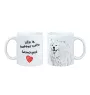Samojed kubek z psem life is better Art-Dog