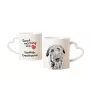 Lévrier écossais - tasse avec chien, une tasse adorable avec une anse en forme de cœur, un cadeau universel de la marque Art-Dog