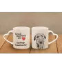 Lévrier écossais - tasse avec chien, une tasse adorable avec une anse en forme de cœur, un cadeau universel de la marque Art-Dog