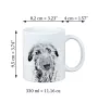 Schottischer Hirschhund - Tasse mit Hund, entzückende Tasse mit Grafik, Geschenk mit Ihrem Foto von der Marke Art-Dog