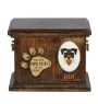 Schnauzer - urn for dog ashes, personalized urn with engraving, commemorative box for dog ashes by Art-Dog brand